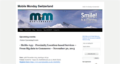 Desktop Screenshot of mobilemonday.ch