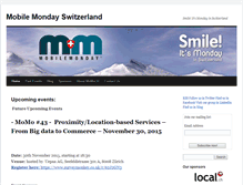 Tablet Screenshot of mobilemonday.ch